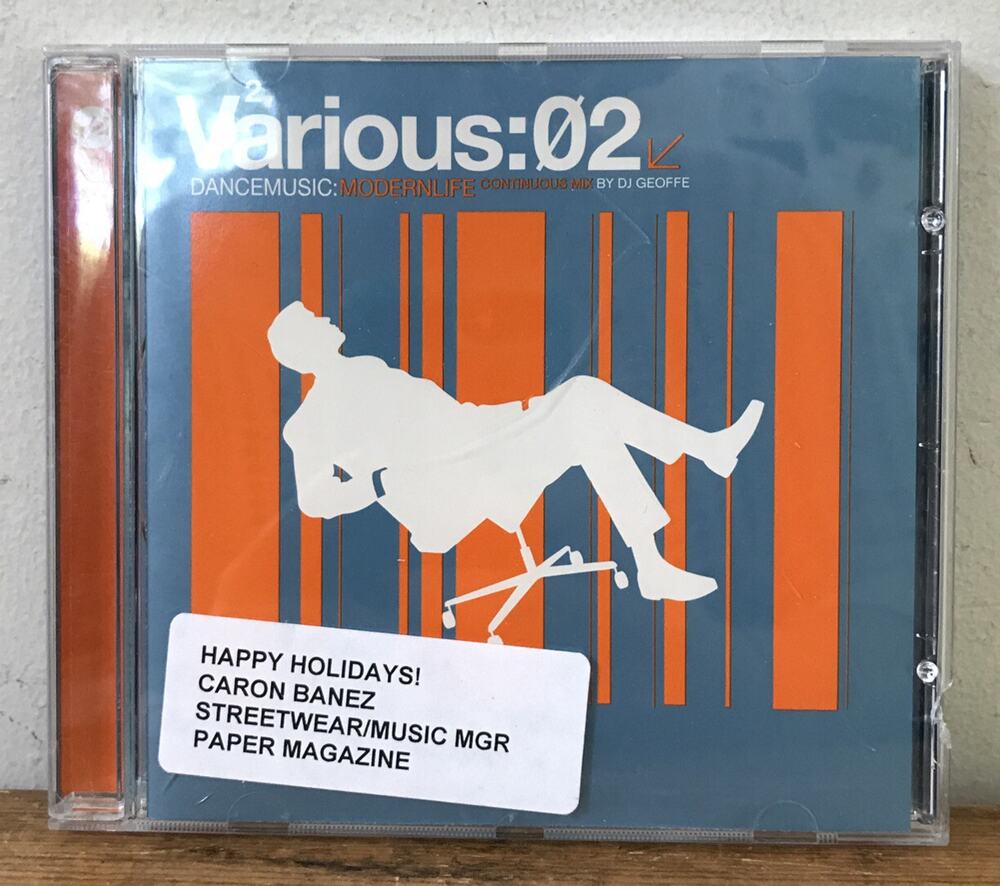 Vtg 2000 Various: 02 Dance Music: Modern Life Continuous Mix by DJ Geoffe CD